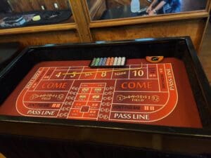 Casino night table