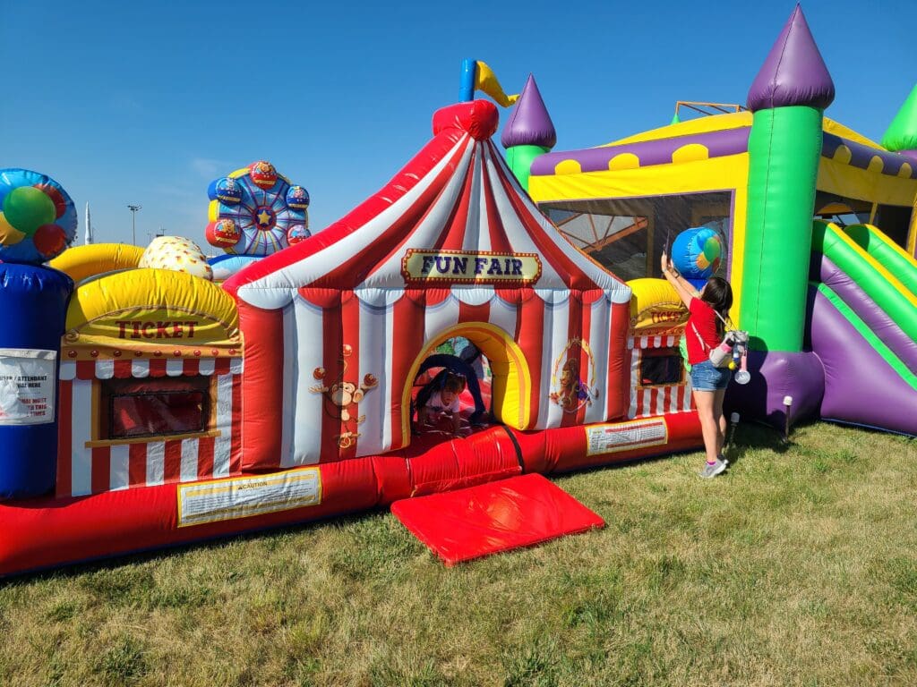 spring inflatable fun