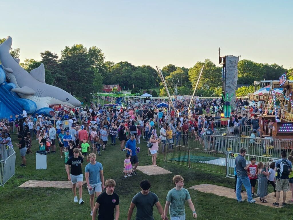 end of year school events - image of a field day
